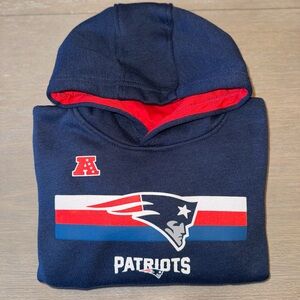 Patriots Kids Navy and Red Hoodie